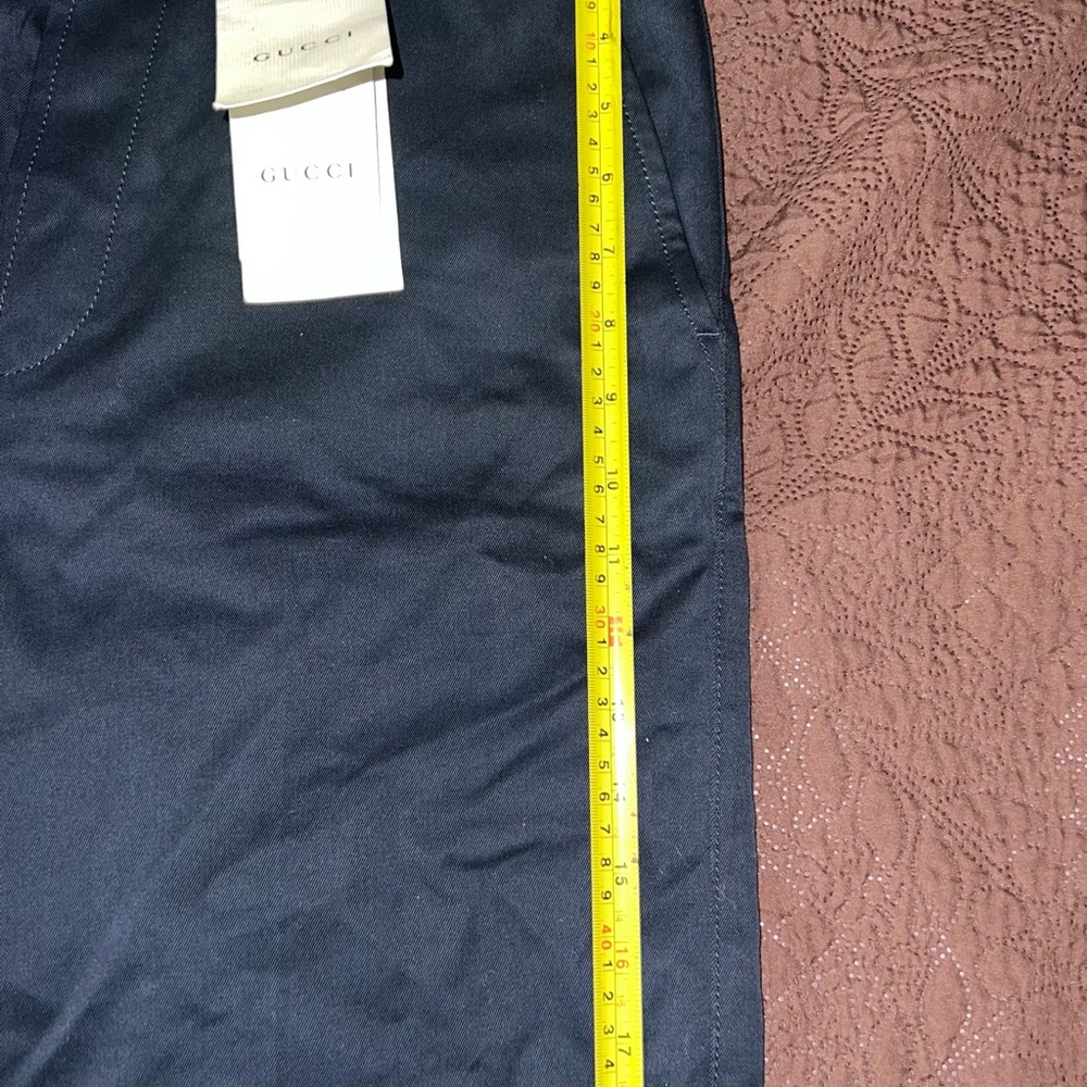 Gucci Men's Navy Blue Shorts - Picture 13 of 14